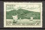 French Comores Islands 1950 Mi. 21   50 C Bucht Von Anjouan MNH** - Nuovi