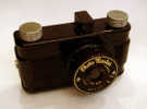 Appareil Photo Photo Master En Bakelite Marron Format 127 - Fotoapparate