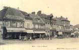 CPA 60 MERU PLACE DU MARCHE 1904 Fruiterie Mignon Cochois Animé Très Belle Carte - Händler