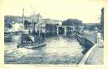 19 - Sarreguemines - La Sarre Et Le Pont Des Alliés        Bateau à Vapeur - Sarreguemines