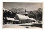 Suisse BE Lenk Im Simmental Eglise Catholique Sous La Neige Katholische Kirche Unter Dem Schnee Ecrite En 1958 - Lenk Im Simmental