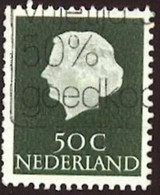 Pays : 384,02 (Pays-Bas : Juliana)  Yvert Et Tellier N° :   607 A (o)  Phosphorescent - Used Stamps