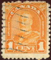 Pays :  84,1 (Canada : Dominion)  Yvert Et Tellier N° :   140 (o) Die I / Sg CA 288 - Used Stamps