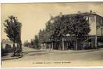 Carte Postale Ancienne Vigneux Sur Seine - Avenue De Draveil - Café Restaurant - Vigneux Sur Seine