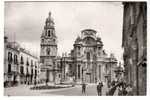 Spain - Murcia  - Fachada Principal De La Catedral Y Plaza De Belluga  - 1962 - Murcia