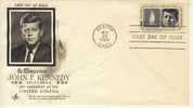 FDC, First Day Cover - 1964 - In Memoriam John F. Kennedy; Stamp Scott# 1246 - Kennedy (John F.)