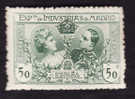 ESPAGNE. 1907   -  Y&T  239  - Exposition De Madrid   50c  Vert - NEUF* - Unused Stamps