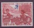 POLYNESIE N° 182** PAR AVION NEUF SANS CHARNIERE     ESPANA 84 - Unused Stamps