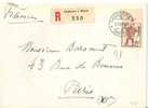 N° Y&t 359   Lettre   LAUSANNE       Vers    FRANCE     Le   12 NOVEMBRE 1947 - Storia Postale