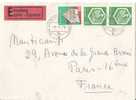 N° Y&t 942+970  Lettre   SUVRETTA        Vers    FRANCE   Le   02 FEVRIER1976 - Storia Postale