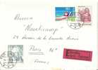 N° Y&t 600+1079+1083  Lettre   BALLWILL       Vers    FRANCE   Le   16 MARS1979 - Covers & Documents