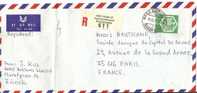 N° Y&t   970  Lettre   ZURICH      Vers    FRANCE   Le   13 DECEMBRE 1977 - Briefe U. Dokumente