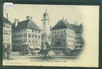 LA CHAUX DE FONDS  - PLACE DE L´HOTEL DE VILLE - ATTELAGE  - TB - La Chaux-de-Fonds