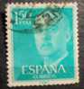 SPAIN 1954-56 Nr 827 Gen. Franco 1.50 P - Gebruikt