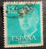 SPAIN 1954-56 Nr 827 Gen. Franco 1.50 P - Used Stamps