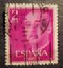 SPAIN 1954-56 Nr 830 Gen. Franco 2 P - Gebruikt