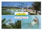 SAINT-CYPRIEN PLAGE. - AQUACITY. - PARC AQUATIQUE GEANT. - Scan Verso - - Saint Cyprien