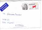 GOOD SPAIN Postal Cover To ESTONIA 2002 - Good Stamped: King ; European Union - Covers & Documents