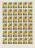 RUSSIE & URSS CCCP 1982  Nouvelle Année 1983 En Feuille De 36 Timbres N° 4964 Neufs** - Full Sheets