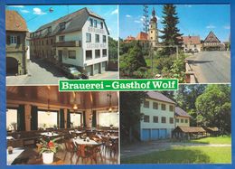 Deutschland; Rüdenhausen; Gasthof Wolf - Kitzingen