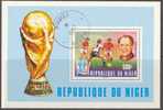 Niger 1977 Football Soccer Argentina-78 Block Obliteries/used - 1978 – Argentina