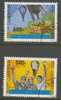 Cameroon 1979 Aviation Ballons Set Of 2 Obliteries/used - Zeppelins