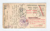 Carte Caisse De Retraite ANTHEIT 1920 - Cachet De La Commune Au Recto --  NN973 - Post-Faltblätter