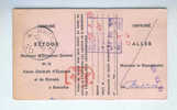 Carte Caisse De Retraite BATTICE 1955 - Cachet De La Commune Au Verso --  NN975 - Volantini Postali
