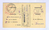 Carte Caisse De Retraite BERLAAR (LIER) 1960 - Cachet De La Commune Au Verso --  NN976 - Volantini Postali