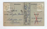 Carte Caisse De Retraite GEEL Vers BERLAAR (LIER) 1959 - Cachet De La Commune Au Verso --  NN977 - Post Office Leaflets