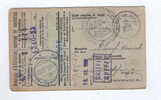 Carte Caisse De Retraite HAMME VL. FL. 1930 - Cachet De La Commune Au Recto Et Verso --  NN991 - Dépliants De La Poste