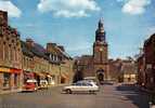 Chatelaudren.la Place De La Republique.1980.publicite Radiola.kodak.renault - Châtelaudren