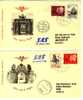 SVEZIA) STORIA POSTALE - N° 4 Cartoline Postali SVEZIA 1968  Della S.A.S. - Cartas & Documentos