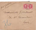 LETTRE PNEUMATIQUE PETAIN  CACHET D'ARRIVEE  1943 - Lettres & Documents