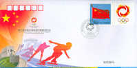 2010 CHINA PFTN.ZAT-3 XXI Olympic Winter Games. Vancouver.TRIUMPHANT RETURN COMM.COVER - Inverno2010: Vancouver