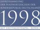 Illustrationen In Jahres-Sammlung 1998 In 41 ETB BRD 1965-2026 Mit ESST 130€ Als Jahrbuch Gestempelt Document Of Germany - Autres & Non Classés