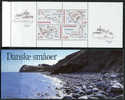 Denmark 1995 - Small Islands (Denmark) - Complete Booklet With 2 Blocks Of 4 - Markenheftchen