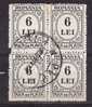 M. 4383 Taxe Bloc De4 Oblitere - Used Stamps