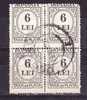 M. 1887 Taxe Bloc De4 Oblitere Cernauti Actuellement Moldavie - Used Stamps