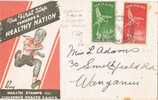 2018. Carta Nueva Zelanda. CARLTON 1947. . Childrens Healthy Nation - Storia Postale