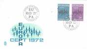 LUXEMBOURG  1972  EUROPA CEPT FDC - 1972