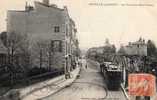 69- NEUVILLE-sur-SAONE- Les Tramways Quai Pasteur-CPA 1911 - Neuville Sur Saone