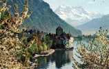 SUISSE-LE CHATEAU DE CHILLON Et Les Dents Du Midi Au Printemps-MB - Au