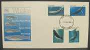 Australia 1982 Whales FDC - Cartas & Documentos