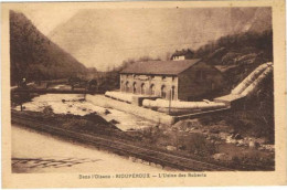 Riouperoux  L'usine Des Roberts   Chemin De Fer 1er Plan - Industrie