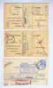 3 X Carte Caisse De Retraite IZEGEM 1952/56/65 - 3 X Cachet De La Commune Au Verso --  OO/016 - Postkantoorfolders