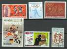 BOXE  Lot N°27 De 6 Timbres Différents:   Togo - Pakistan -  Ras Alkhaima - Corée - Rwanda - Maroc - Boxing