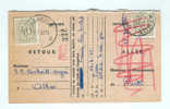 Carte Caisse De Retraite ATHUS Vers SIGNEULX 1961 - Cachet De La Commune De RUETTE Au Verso -- OO/023 - Post-Faltblätter