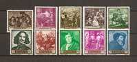 SPAIN ESPAÑA SPANIEN VELAZQUEZ DÍA DEL SELLO 1959 / MNH / 1238 - 1247 - Ungebraucht