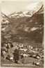 SWITZERLAND / SUISSE / SCHWEIZ - Gindelwald Village , Finsteraar Glacier And Flescerhorn - Vintage 1950's Postcard - Wald